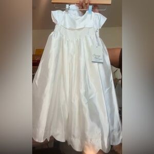 Baptism Christening Gown, White by Carriage House NWT Size 9 months